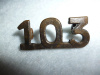 103rd Battalion (Victoria, B.C.) Shoulder numeral, Caron 1915